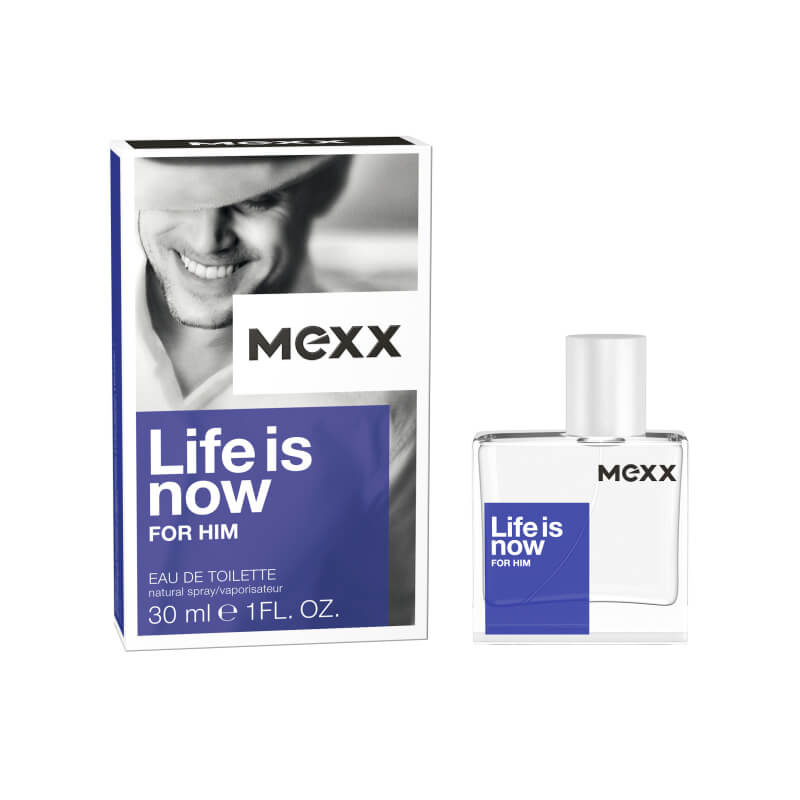MEXX Life Is Now For Him Toaletní voda pro muže 30 ml