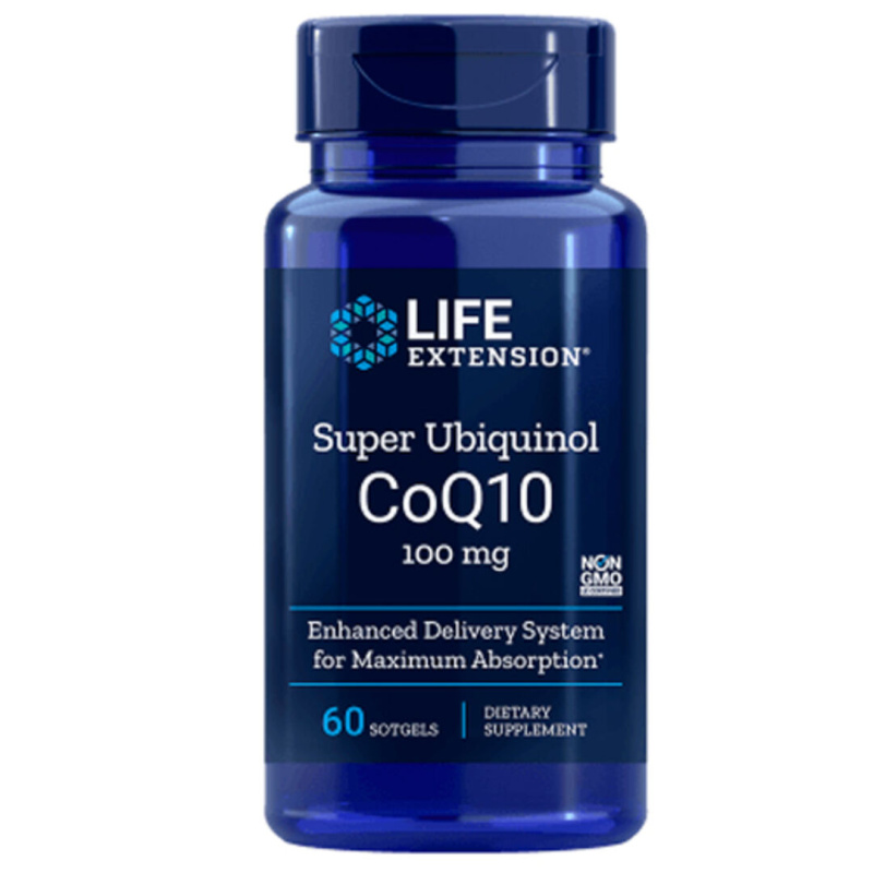 Life Extension Super Ubiquinol CoQ10 60 kapslí