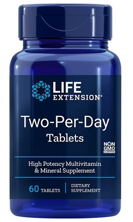 Life Extension Two-Per-Day Multivitamin 60 tablet