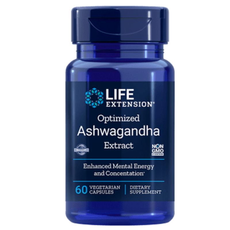 Life Extension Optimized Ashwagandha Extract 60 kapslí