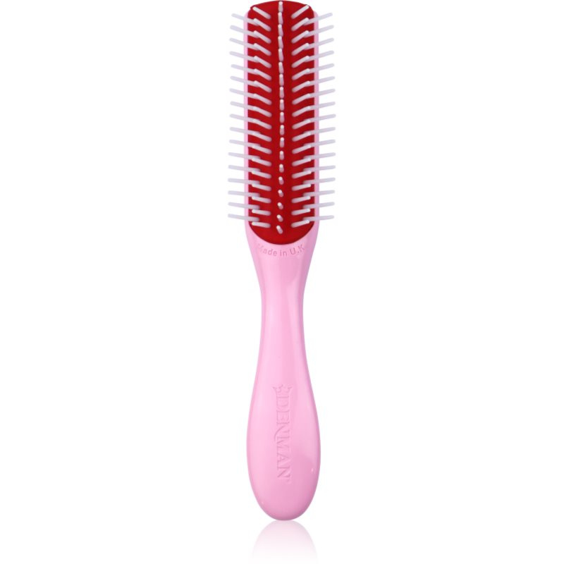 Denman Style D14 The Mini Curl Definer & Styler stylingový hřeben na vlasy Pink Crush 1 ks