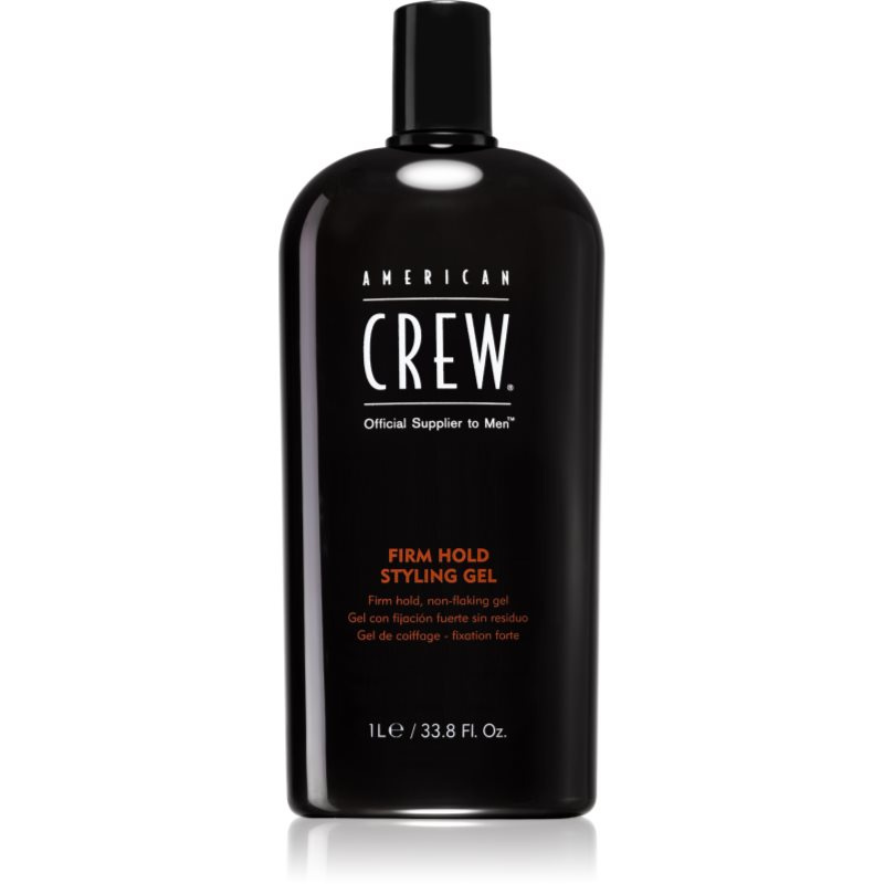 American Crew Firm Hold Gel fixační gel pro muže 1000 ml