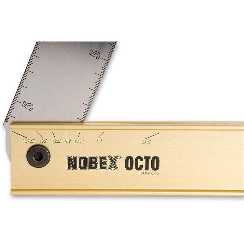 Nobex - truhlářské úhlově stavitelné pravítko Délka: 400 mm