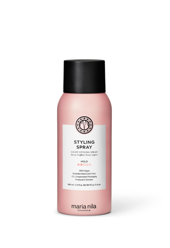 Maria Nila Style & Finish Styling Spray lak na vlasy s lehkou fixací bez obsahu sulfátů Styling Spray 100 ml