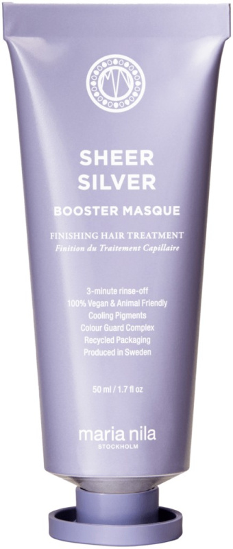 Maria Nila Sheer Silver Booster Masque pro blond vlasy 50 ml