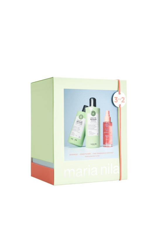 Maria Nila Structure Repair Holiday Box dárková sada pro suché a poškozené vlasy