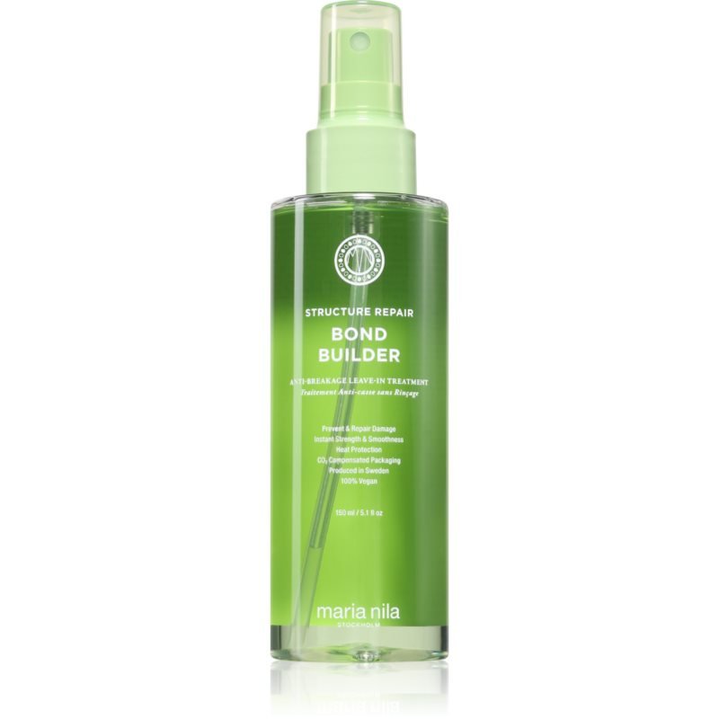 Maria Nila Structure Repair Bond Builder bezoplachová péče proti lámavosti vlasů 150 ml