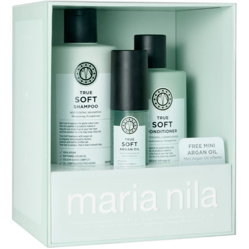 Maria Nila True Soft Holiday Box dárková sada pro suché vlasy