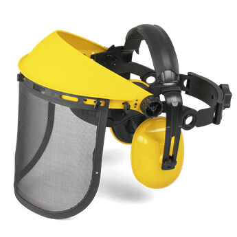Husqvarna UNIVERSAL UNIVERSAL - mušlové chrániče sluchu s ochranným plexiskem