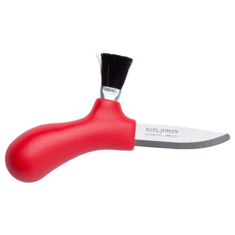 Morakniv Karl-Johan (S), houbařský nůž, červený