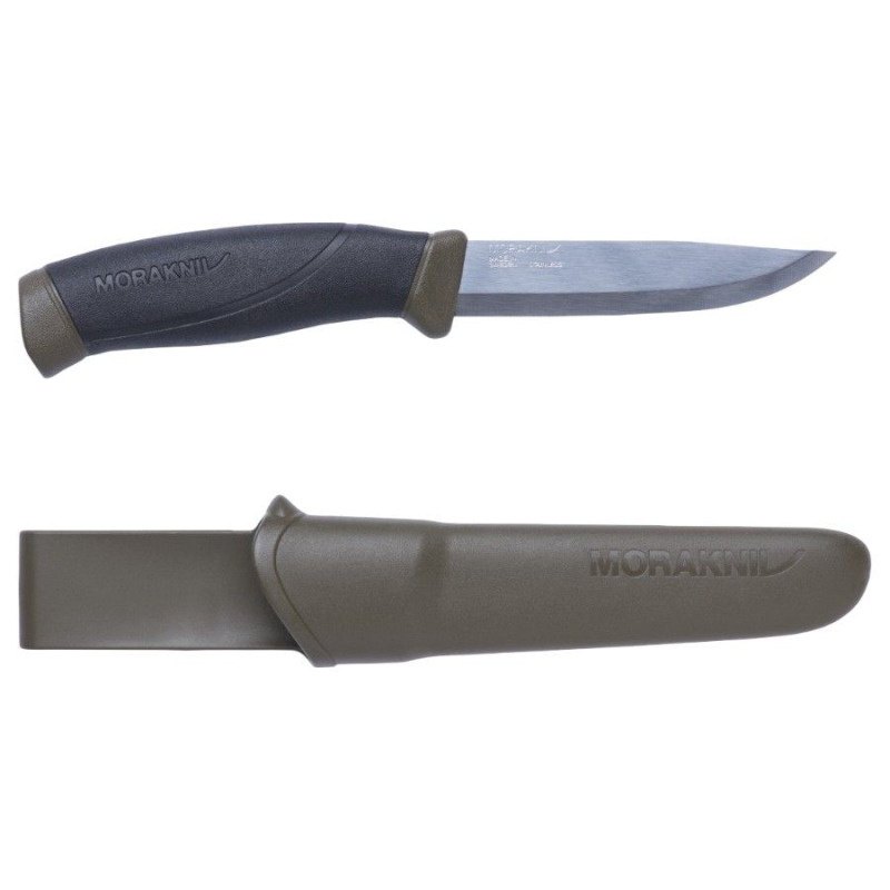 Morakniv Companion (S), nůž, tmavě zelená