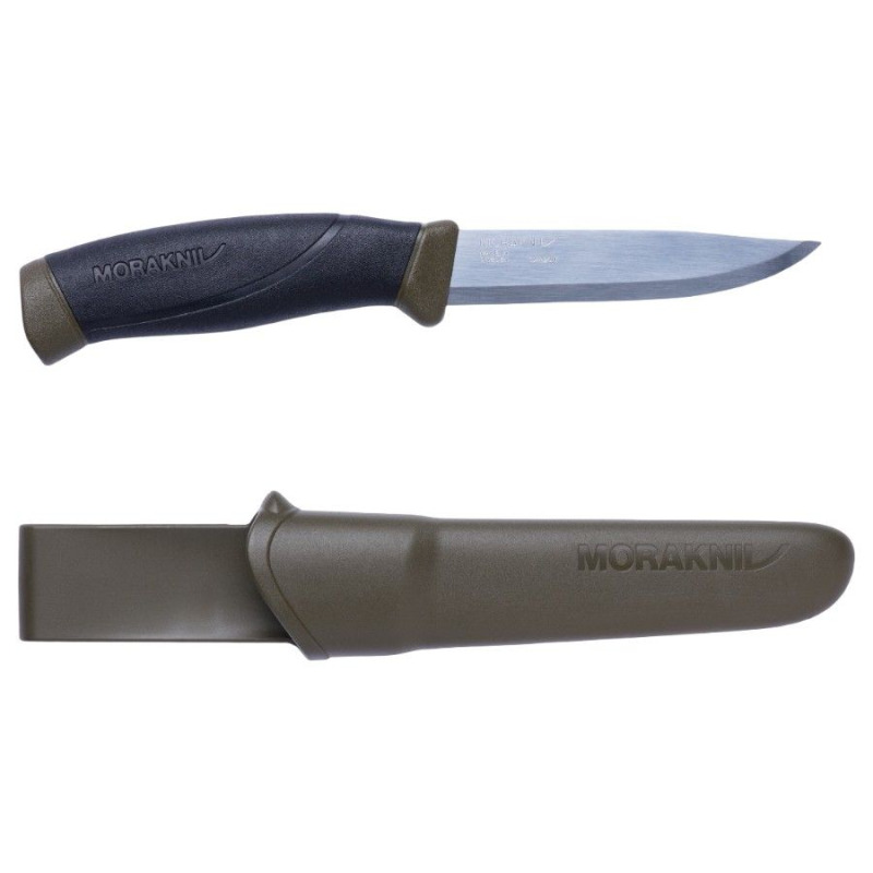 Morakniv Companion (C), nůž, tmavě zelená