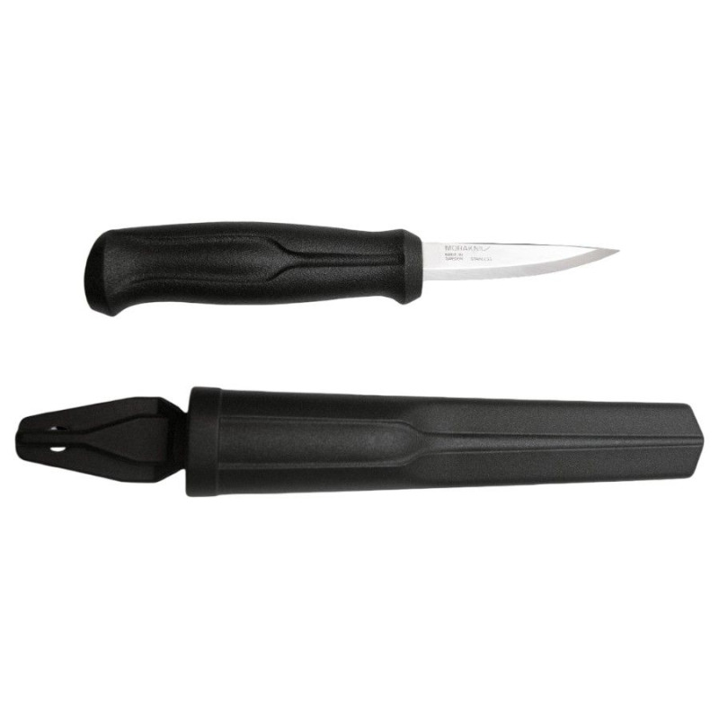 Morakniv Woodcarving Basic (S), řezbářský nůž, černý
