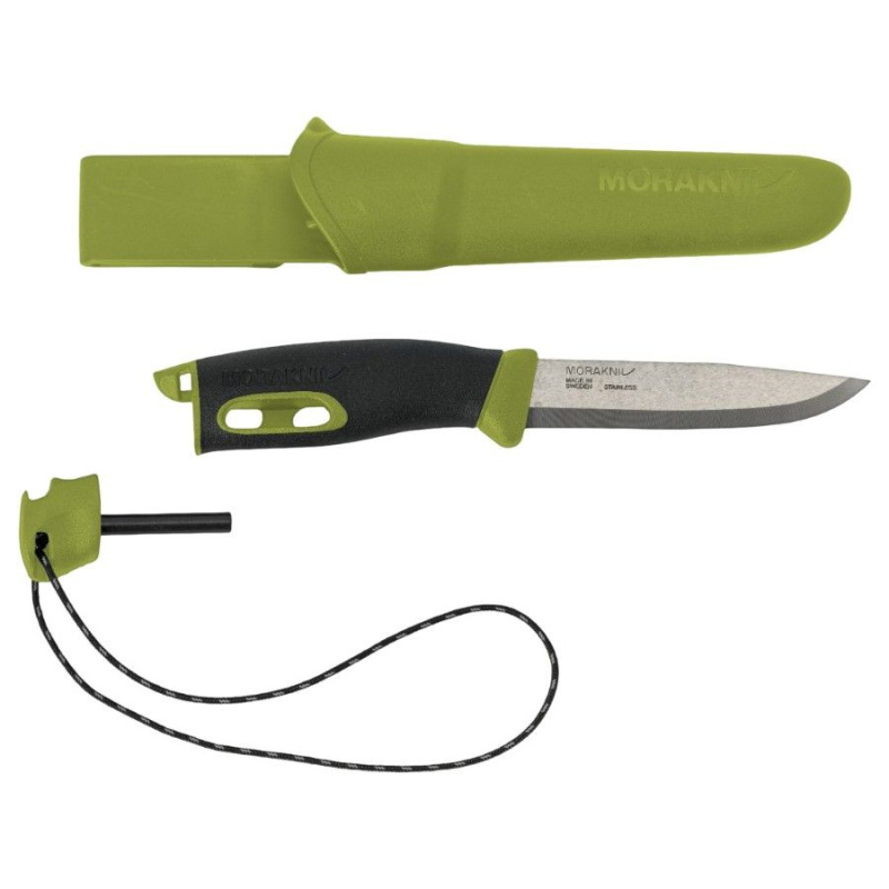 Morakniv Companion Spark (S), multi-nůž, zelený