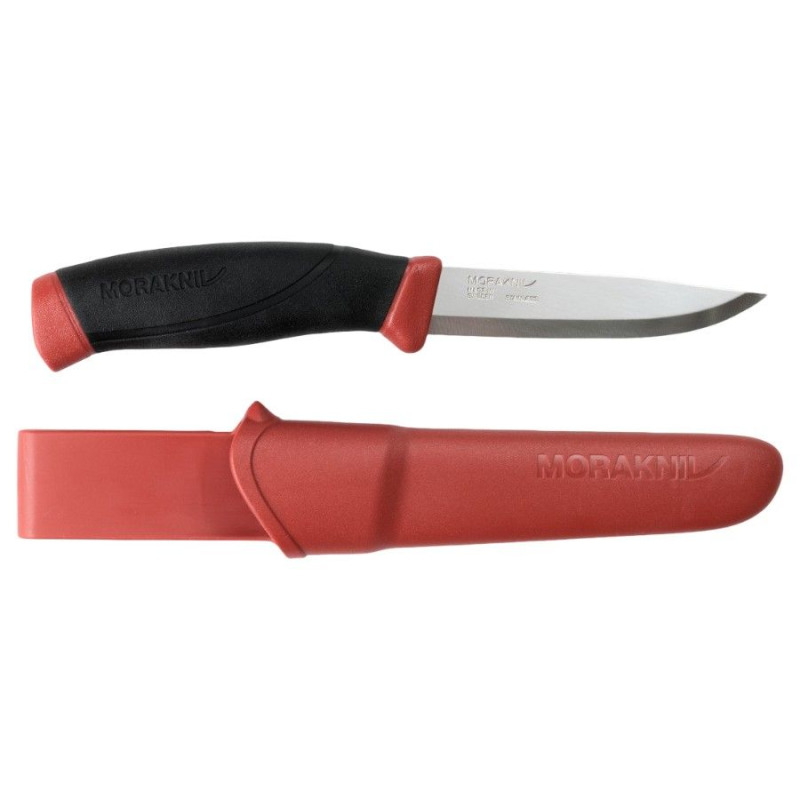 Morakniv Companion (S), nůž, červený
