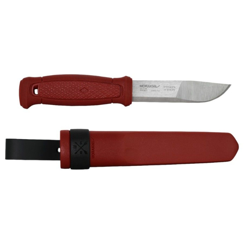 Morakniv Kansbol (S), outdoorový nůž, červený