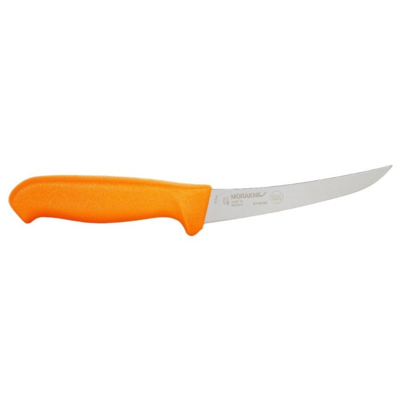 Morakniv Hunting Curved Boning (S), filetovací nůž, oranžový
