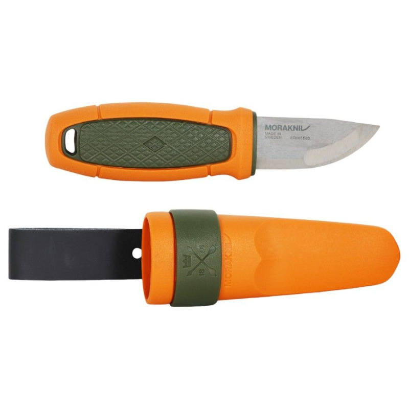 Morakniv Eldris With Belt Loop (S), outdoorový nůž, oranžová/zelená
