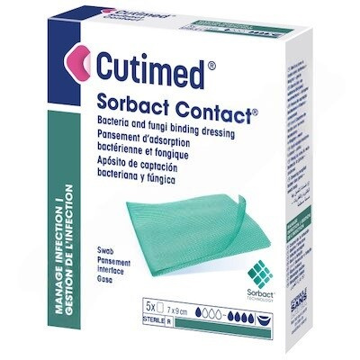 Cutimed Sorbact přířez 17x28cm (složené 7x 9cm)5ks