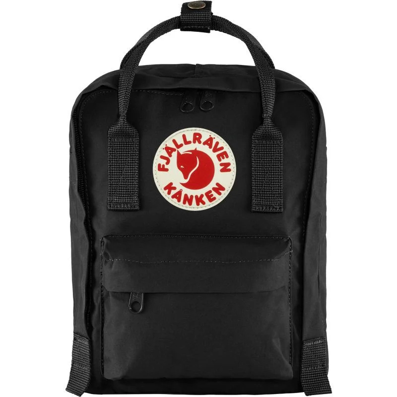 Fjällräven Kånken Mini Black turistický školní batoh pro děti (F23561-550) jedna velikost