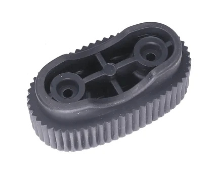 Buffer, front, black