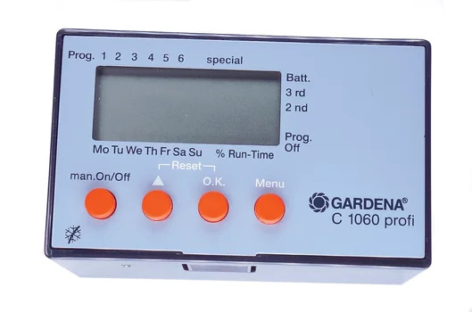 Control component with frame