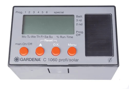 Control component with frame