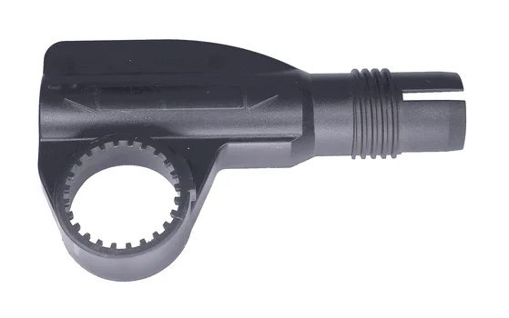 Holding device for handle left