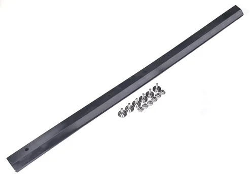 Plastic angle 40 with rivet Serv.