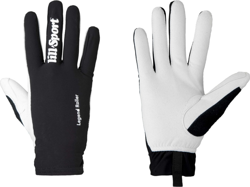 lillsport Závodní tenké rukavice LILL-SPORT LEGEND ROLLER - černá Velikost: 8