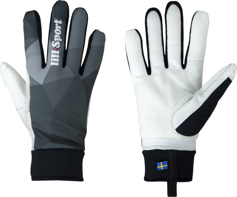 lillsport Tréninkové zimní rukavice LILL-SPORT SOLID THERMO - černá Velikost: 11