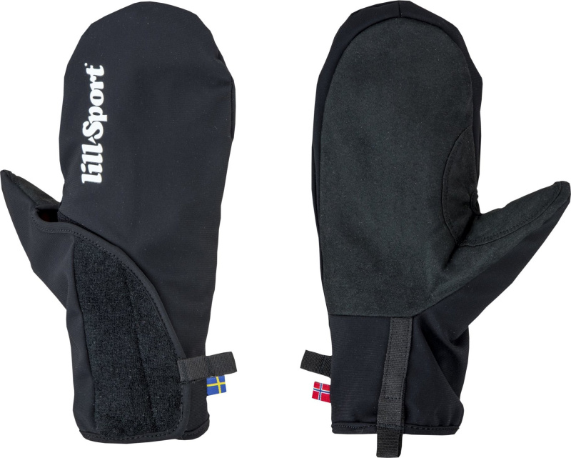 lillsport Zimní rukavice LILL-SPORT OVERSTRAP - černá Velikost: S