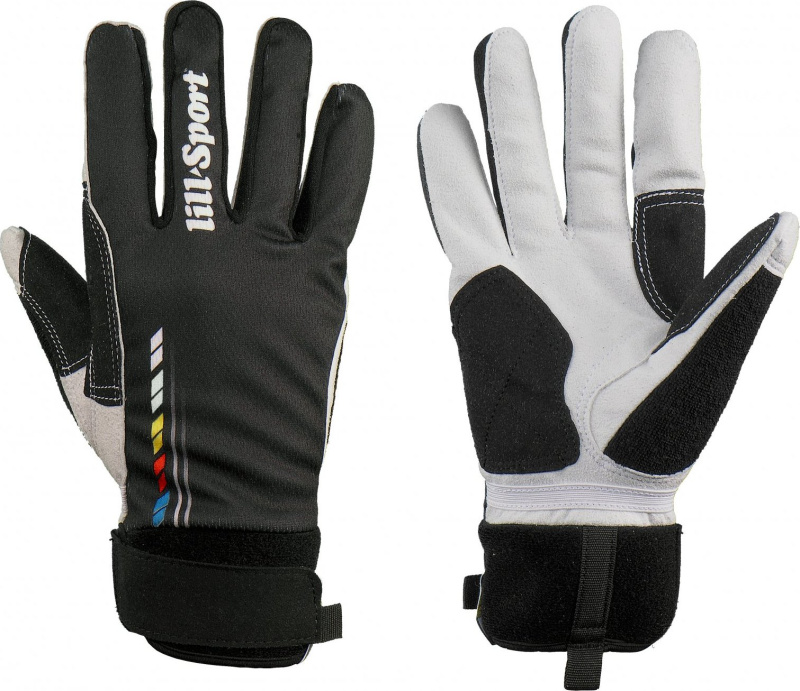 lillsport Tréninkové zimní rukavice LILL-SPORT LEGEND - černá Velikost: 7