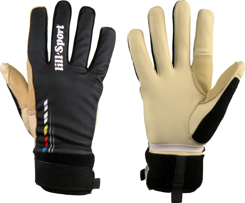 lillsport Závodní rukavice LILL-SPORT LEGEND GOLD - černá Velikost: 9