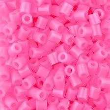 Zažehlovací korálky (1100ks) světle růžová neonová