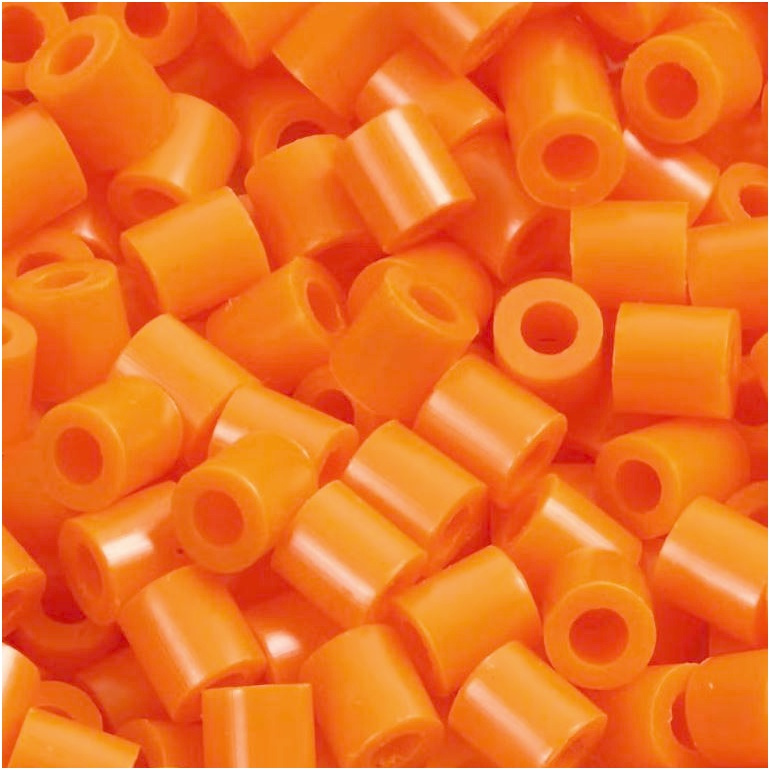 Zažehlovací korálky (1100ks) oranžová