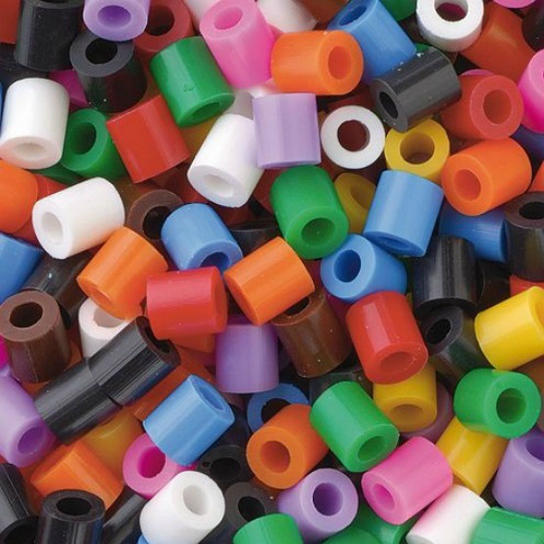 Zažehlovací korálky (1100ks) mix barev