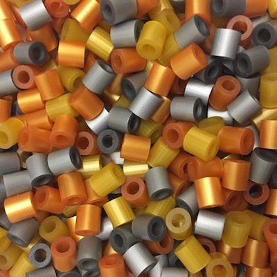 Zažehlovací korálky, metalické, 1100 ks Davona s.r.o.