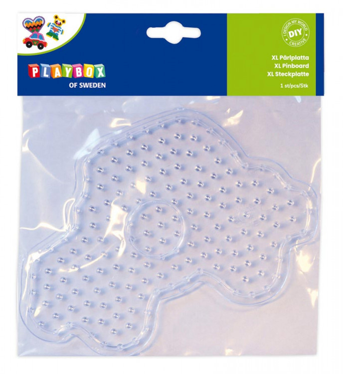 Playbox Deska pro zažehlovací korálky XL - auto 20x13 cm