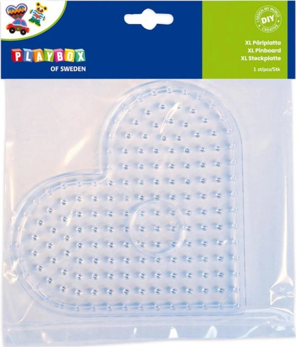Playbox Deska pro zažehlovací korálky XL - auto 20x13 cm