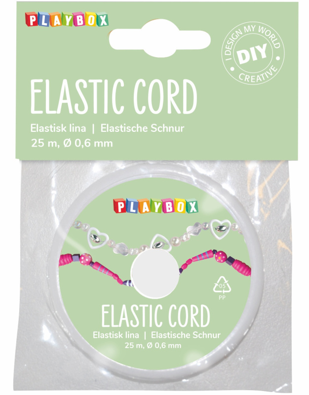 Elastický pružný silon 25m x 0,6mm