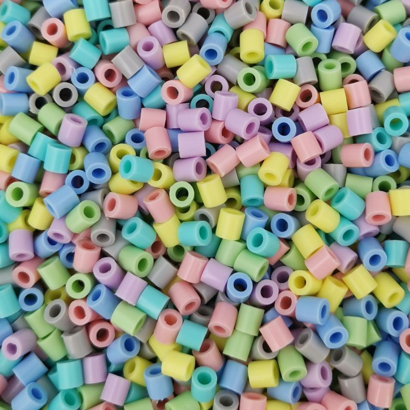 Zažehlovací korálky (10000ks) mix pastelový