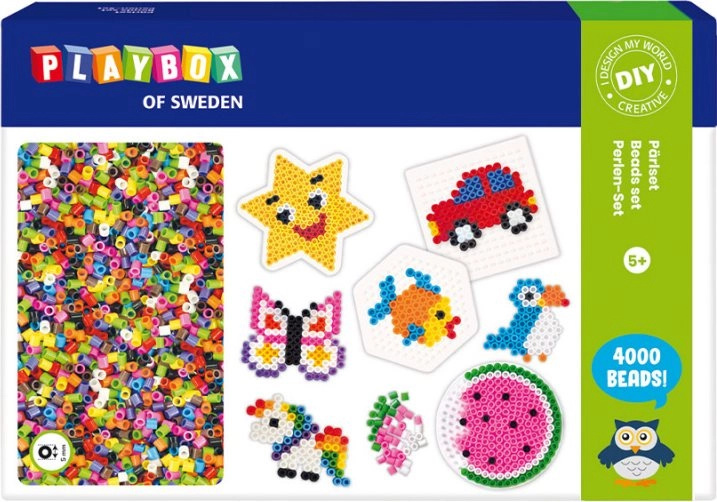 PLAYBOX Zažehlovací korálky Sada Léto 4000ks
