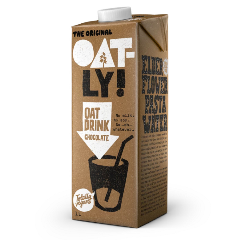 Oatly! Čokoládový ovesný nápoj