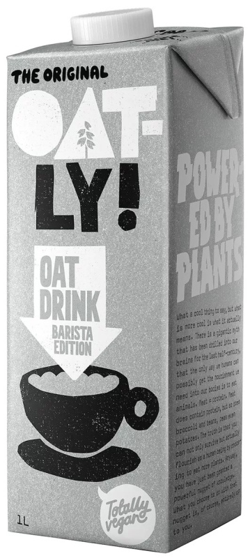Oatly! Ovesný nápoj Barista Edition