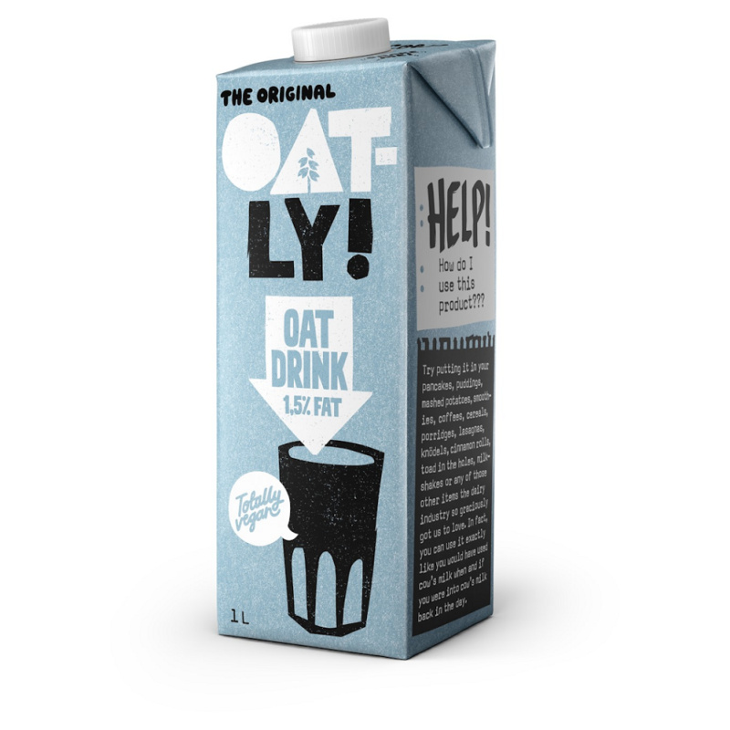 OATLY Ovesný nápoj 1,5% tuku 1 litr