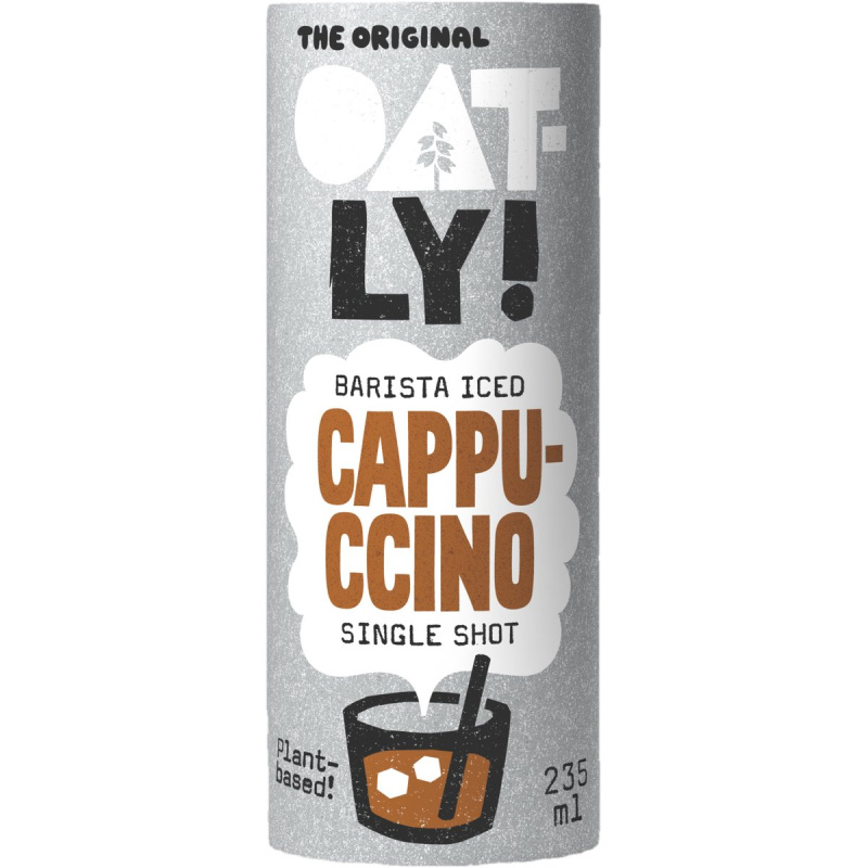 Oatly! Nápoj ovesný Barista iced cappuccino