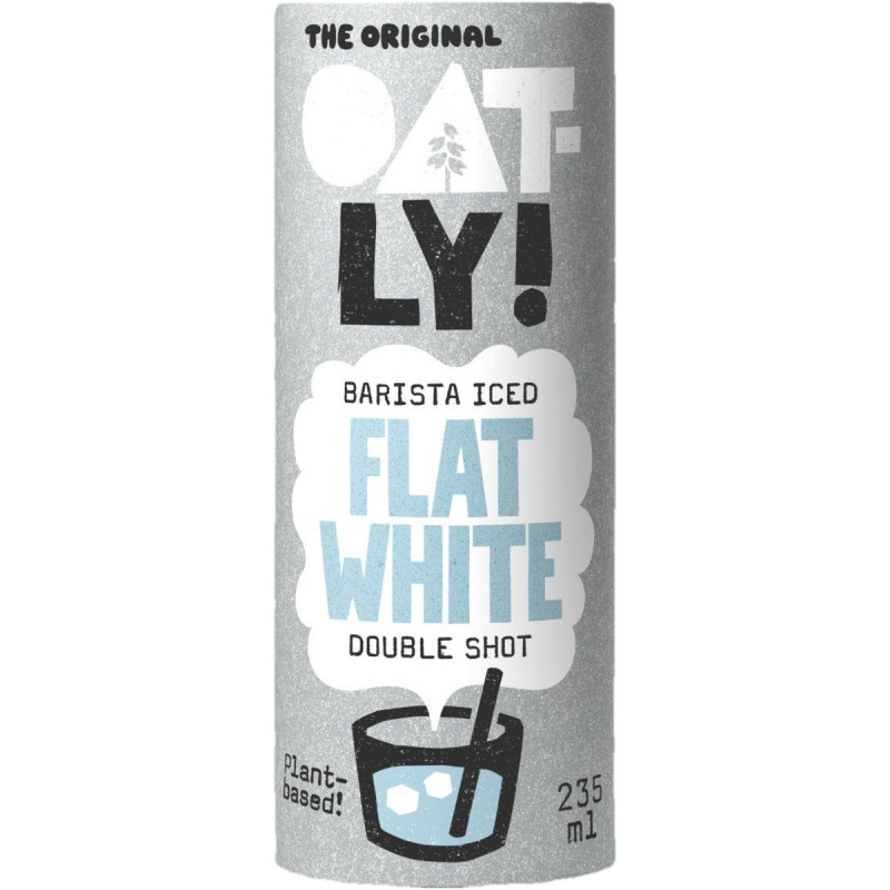 Oatly! Nápoj ovesný Barista iced flat white