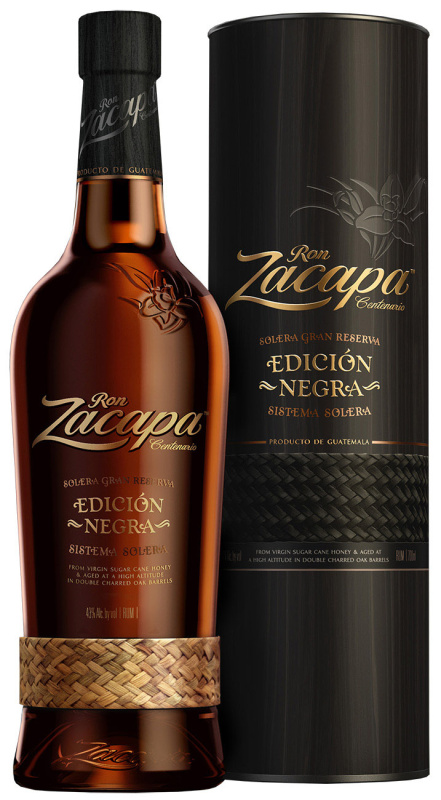 Ron Zacapa Zacapa Edición Negra 43 % 1 l