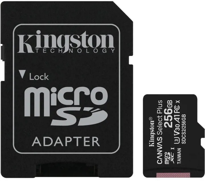 Kingston Canvas Select Plus microSDXC 256GB SDCS2/256GB